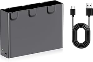 PoweLyt 1-Pack Avata 2 Batteria Intelligente di Volo Caricabatteria a due vie a tre canali Avata 2 Caricabatteria Hub completamente compatibile con DJI Avata 2 Drone