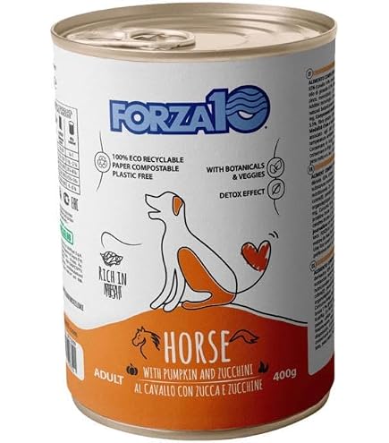 Forza10 Umido Salmone Per Cani | Alimento Monoproteico A Alta Digeribilità In 12 Scatolette Da 100 G - Tutte Le Taglie