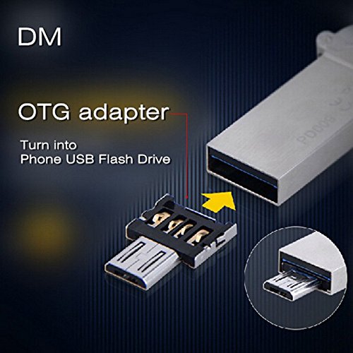 OTG Adapter Konverter Kolong Micro USB Stecker auf USB Buchse OTG Adapter Konverter für OTG Android Handy bzw. Tablets 15,4 (L) x 11 (W) mm - 4