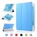 Produktbild Ultra dünne magnetische Smart Cover für iPad 5, iPad Air mit Displayschutzfolie, Reinigungstuch und Eingabestift blau