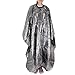 MagiDeal Fashionable Waterproof Feather Printing Charms Hair Cape Gown Cloth Adult Salon Barber Use - Black RS.860.00