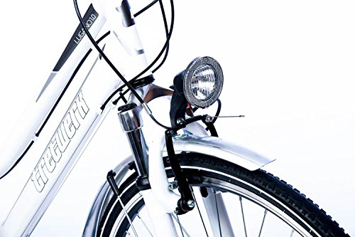 Tretwerk Lugano Comfort 28 Zoll Trekkingrad Damen Weiß (2017) - 3