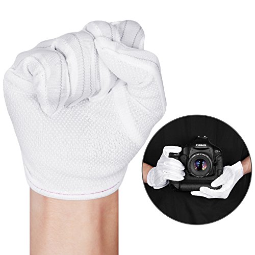 Neewer Gimbal Stabilizzatore 2 Assi Portatile per Smartphone & Kit di Pulizia per iPhone 7 Plus 7 6s 6s Plus Samsung S5 S6 Edge Plus YotaPhone Huawei & Altri Cellulari da Massimo 5,5 Pollici (NW-2AG200)