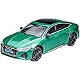 MTG Metro Toys & Gift 1:24 Scale Audi RS7 Sportback Alloy Car Model Light & Sound Effect Die-cast Car Toys for Boys Birthday Gift Kids Toys Car Collection- Green