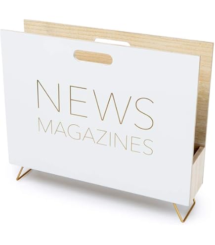Portariviste Da Parete In Acrilico Trasparente – Set 2 Supporti 43 Cm Per Brochure E Riviste – Montaggio A Muro Per Ufficio, Sala D'Attesa E Soggiorno - 5
