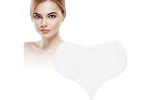 FILFEEL Cuscinetto Antirughe per il Petto Cuscinetto per Decollete Cuscinetto per Torace in Silicone Riutilizzabile Patch per Prevenire le Rughe 1Pc