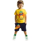 Lake Monster Erkek &Ccedil;ocuk T-shirt Şort Takım
