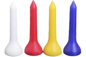 Romote 100pcs 35mm Mixte Couleur Plastique Golf Tees