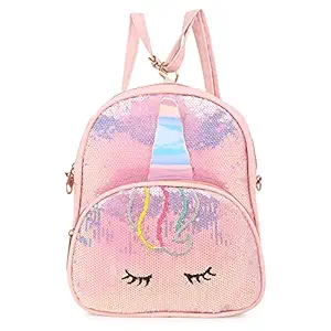 Aashiya Sequin Unicorn Backpack for Girls