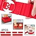 Produktbild newthinking 8 PCS Silikon Kuchen Form – Backform Werkzeug Magic Backen Snake mit Kuchen dekorieren Tipps Combo Gebäck Dessert Aluminiumguss DIY Design mit jedem Pfanne Form flexibel wiederverwendbar einfach und waschen