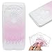 Produktbild Everainy Kompatibel für Sony Xperia XZ2 Compact Hülle Silikon Durchsichtig Transparent TPU Bumper Muster Neu Ultradünn Gummi Handyhülle für Sony XZ2 Compact Hüllen Schutzhülle Backcover (Rosa Mandala)
