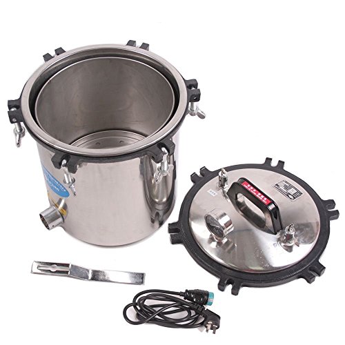 18L Steam Autoclave Sterilizer Dental Medical Tattoo Pressure Sterilization