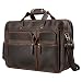 Produktbild Polare Herren 43,2 cm genarbtem Leder Messenger-Tasche für Laptop Aktentasche Tote