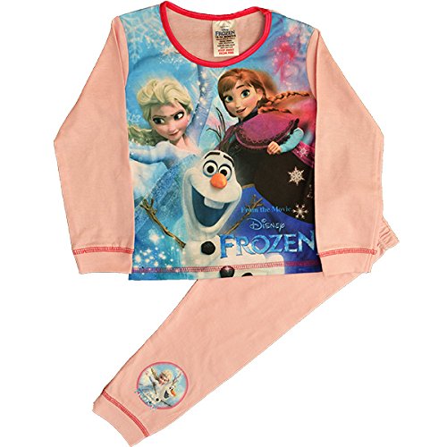 Girls Disney Frozen Anna and Elsa Snuggle Fit Pyjamas Age 18-24 Months