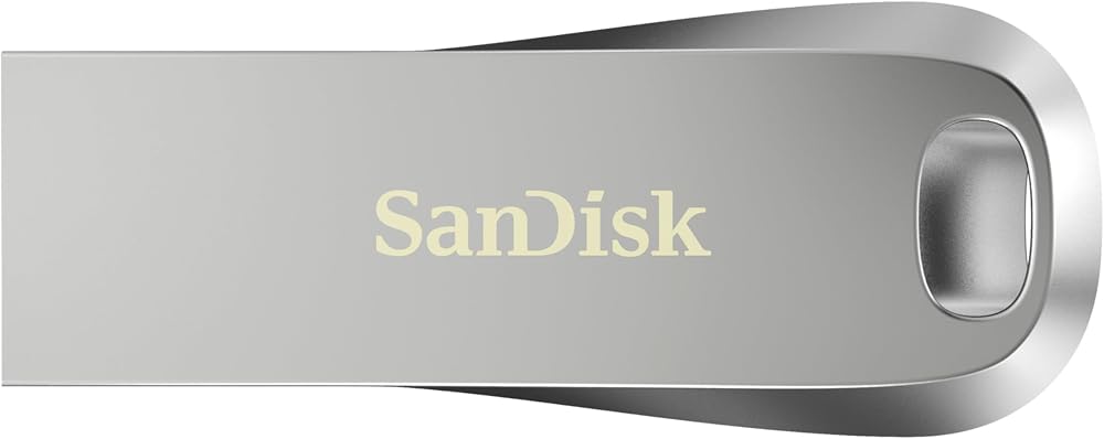 SanDisk Ultra Luxe USB 3.1 Flash Sürücü 64 GB (USB 3.1 Gen 1 ve USB 3.0 uyumlu, 150 MB/s, Şifre Koruması, Veri Kurtarma Yazılımı)