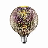 ✅ Das runde LED-Leuchtmittel aus Glas ist perfekt für Zuhause als Dekobeleuchtung im Wohnzimmer, Schlafzimmer oder im Kinderzimmer. Setzen Sie diese Glühbirne als Effektleuchte in der Bar, im Restaurant oder auf einer Party ein.