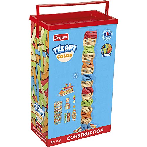 Jeujura - 8335 - Jeu de Construction - Tecap - Color - 300 Pièces