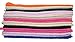 Produktbild 16 Servietten eingeladen oder Seiftuch 30 x 50 cm, 500 g/m² wabenförmig sortiert, 100% Baumwolle.