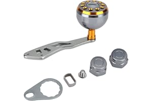 Alomejor Fishing Reel Handle Durable Spinning Reel Handle Grip Part for Abu Round Baitcast Fishing Reel