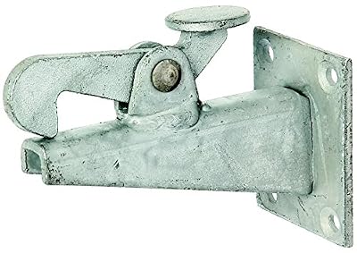 GAH-Alberts 411756 Arrêt de portail galvanisé à chaud 100 x 65 x 50 mm