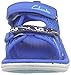 Clarks PiranhaBoy Fst, Baby Boys’ Walking Baby Shoes, Blue (Navy Synthetic), 5.5 UK (22 EU)