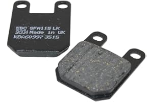 EBC BRAKES EBC SFA115 Scooter Bremsbeläge Bremsklötze Peugeot Elyseo Elystar Speedfight Buxy Ludix Vivacity Jet Force Squab TKR Speedake Looxor, Beta RR, Italjet Dragster, Rieuju RRX, Suzuki Katana