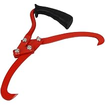Produktbild von Vorlieferzange / Handpackzange – 190 Mm Maulöffnung, 75 Kg Traglast, Für Rundhölzer Und Stämme, Rot Lackiert