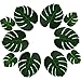 Produktbild PovKeever 24 Pièces Tropical Palm Feuilles Simulation Imitation Plante Feuille pour Table Party Hawaiian Luau Parti Jungle Plage Thème Party Décorations