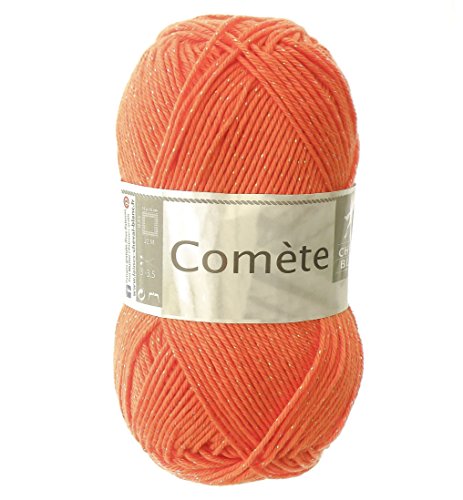 Glamour Strickgarn COMETE, 50g, #271 'orange diamond'