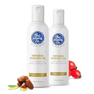 The Moms Co. Natural Stretch Oil, 100ml (Pack of 2)