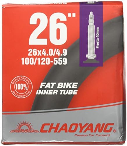 CHAOYANG Europe Bike Air Tube Camera Fat, Black, 26 x 4.0/4.9 FV