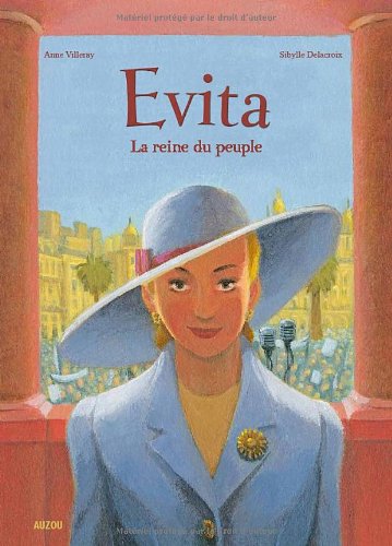 couverture de : Evita, la reine du peuple