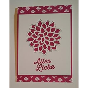 Grußkarte Alles Liebe (Stampin up)