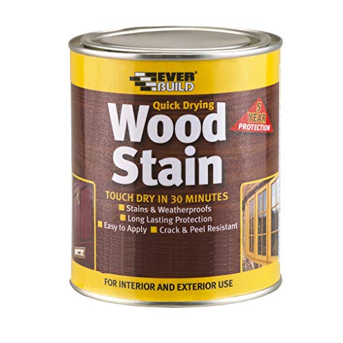 Everbuild WSTAINSDO0250 Woodstain, Dark Oak, 250 ml