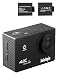 Produktbild Action Cam, Sainlogic Unterwasser Kamera 4K,WiFi Wasserdicht Cam 16 MP Ultra FHD Helmkamera met 2 Akkus und Zubehör