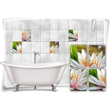 Kuche Haushalt Wohnen Mobel Wohnaccessoires 12 Stuck Medianlux Fliesenaufkleber Fliesenbild Fliesen Aufkleber Fliesenimitat Mosaik Grun 10x10cm Lzhis Lt