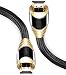 Produktbild HDMI Kabel / kompatibel mit HDMI 2.0a/b 2.0 1.4a Ultra HD 4K@60Hz 3D Full HD 1080p 2160p HDR ARC Highspeed mit Ethernet - 0.75M IBRA BLACK GOLD