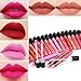 24 Colors/Set Makeup Cosmetic Matte Waterproof Lip Pencil Lipstick Gloss Liquid