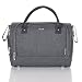 LCP Kids 668 Baby Changing Bag SYDNEY grey Diaper with carry handle, waterproof mat and universal fixing for strollers