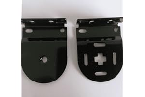 BLINDSPARES 32mm Louvolite Roller Blind Brackets (Black)