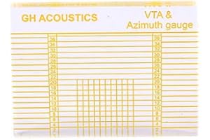 Alnicov LP gramofon winylowy miernik Phono ramię do czytania VTA/kartridż azymutowy linijka równowagi kartridż azymutowy