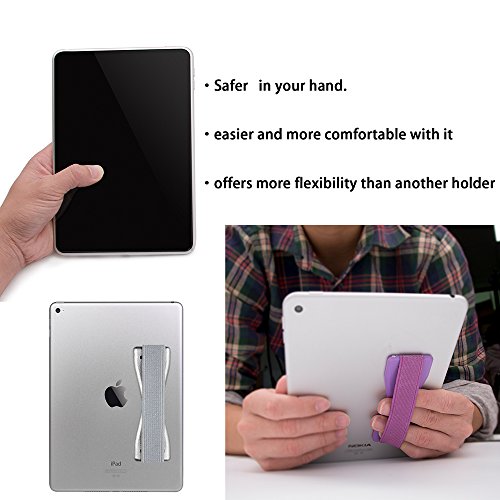 Specool Verstellbarer Ständer und Halter für Smartphones und Tablets / Verstellbarer universeller Fingerhalter mit Fallschutz / Smartphone-Aufbewahrung und Handyhalter - 3