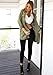 LookbookStore Women's Fashion Slouchy Long Sleeve Army Green Coat UK 10