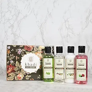 Khadi Essence Gift Set | Pack Of 4 | 210ml x 4