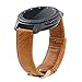 Produktbild Armband für Gear S3 Frontier/Classic, 22mm Leder Armband Echtes Leder Uhrenarmbänder für Gear S3 Frontier/ Classic Smartwatch SM-R760 (Braun, L)