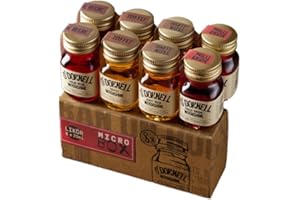 ‎O'DONNELL MOONSHINE O'Donnell Moonshine O`Donnell Moonshine - 8er Micro Box I Natürliche Zutaten I Premium Schnaps nach amerikanischer Tradition I 25% Vol. Alkohol