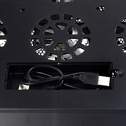 Smartfox USB Laptop Kühler Cooling Pad für 12″ – 17″ Zoll Notebooks 6 Ventilatoren mit einstellbarer Windgeschwindigkeit - 6