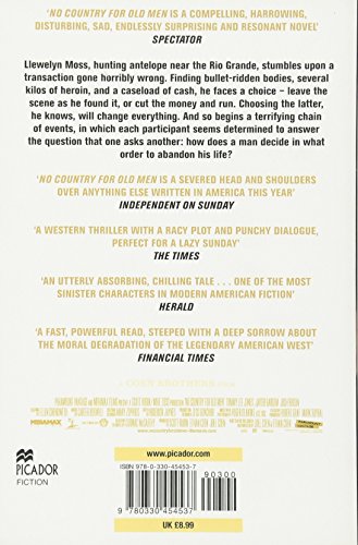 Livres Couvertures de No Country for Old Men. Cormac McCarthy