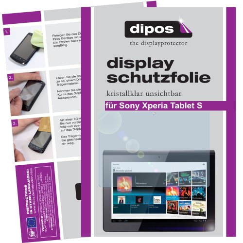 dipos Sony Xperia Tablet Z2 Schutzfolie (2 Stück) - kristallklare Premium Folie Crystalclear