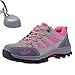 Produktbild SUADEEX Damen Herren Arbeitsschuhe Stahlkappe Sicherheitsschuhe Sportlich Trekking Wanderhalbschuhe Hiking Schuhe Traillaufschuhe- Gr. EU 39=Aisa 40, Pink